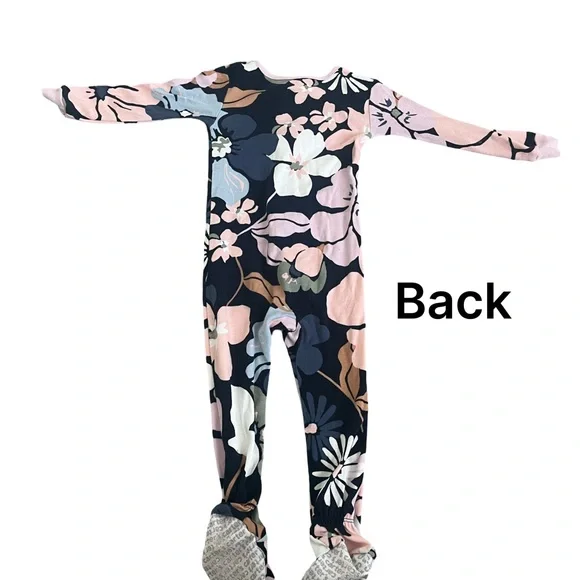 Carter's Floral Footie - Pink, Blue, and Green. Size: 2T. Great Condition - Picture 2 of 4